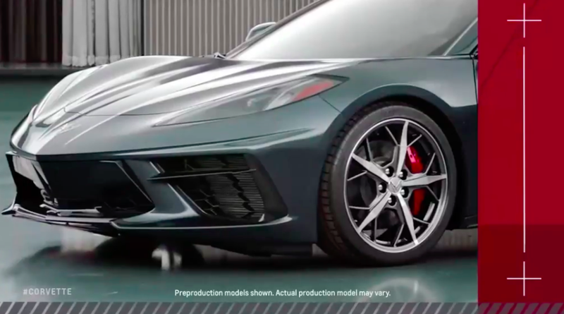 Illustration for article titled Here's a First Look at the New C8 Corvette Convertible